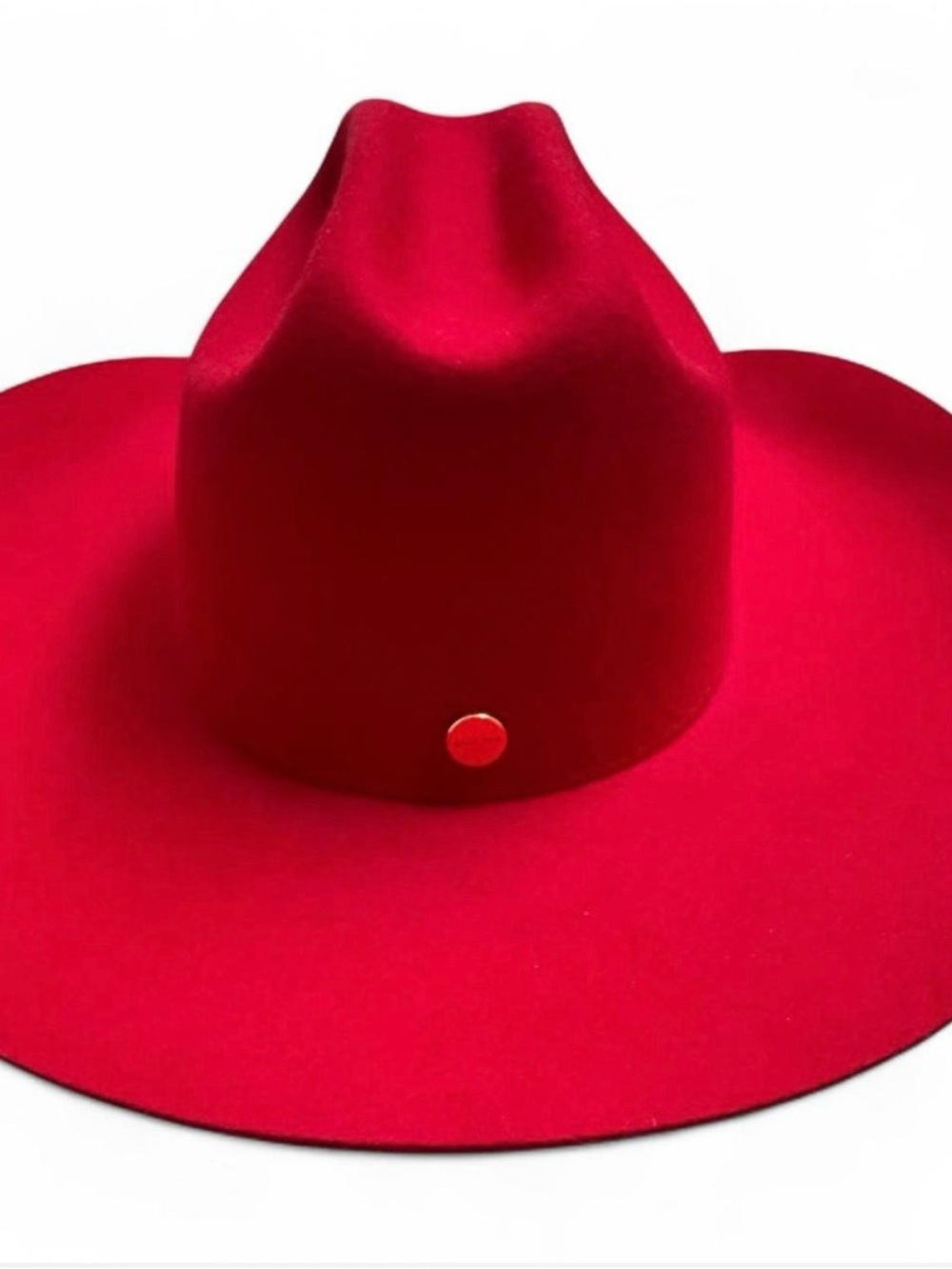 GIGI PIP red hat 100% Australia wool - Picture 4 of 5